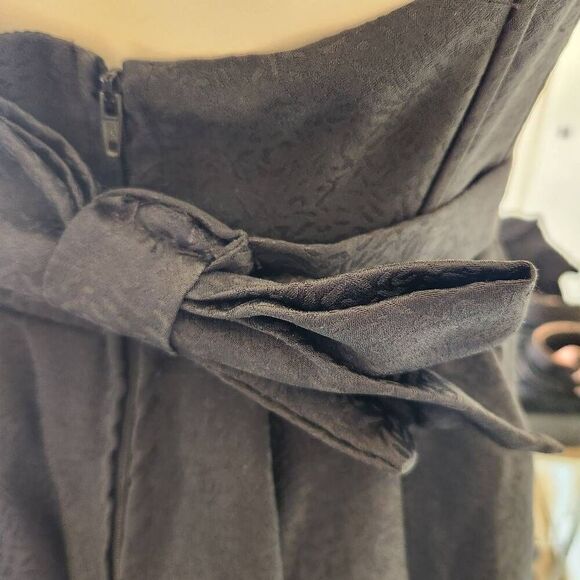 Forever21 M women's black sweetheart evening formal dress sleeveless nwt - Picture 7 of 7